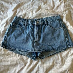 Denim Blue Women's Shorts